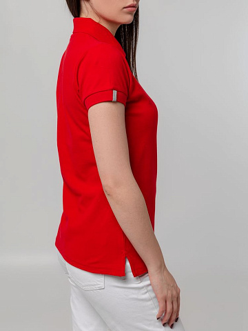 Рубашка поло женская Virma Premium Lady, красная - рис 10.