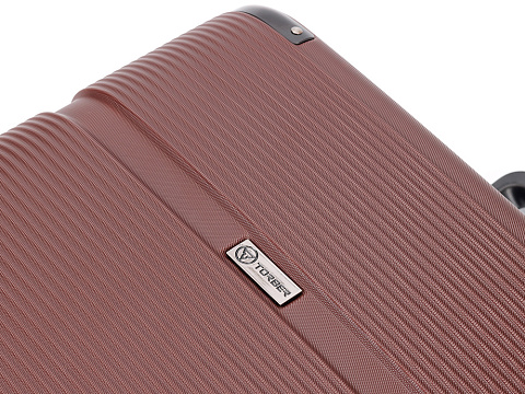 Чемодан TORBER Onego, бордовый, ABS-пластик, 79,5 х 51 х 29 см, 103 л - рис 10.