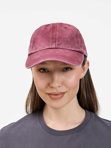 Бейсболка Berwi, бордовая - рис 11.