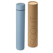 Термос Scout софт-тач, тубус, антрацит