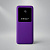 Внешний аккумулятор Kris soft touch, 10000mAh (Фиолетовый) - миниатюра