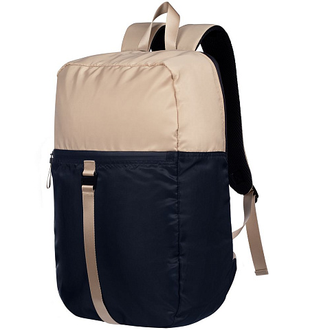 Рюкзак coolStuff, темно-синий с бежевым - рис 3.