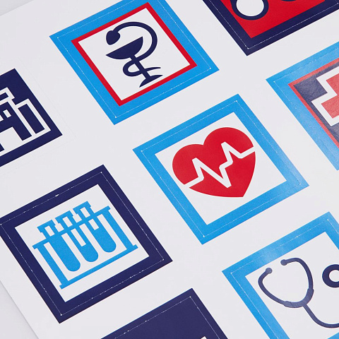 Стикерпак бумажный Industry, медицина - рис 3.