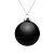 Елочный шар Finery Gloss, 8 см, глянцевый черный - миниатюра - рис 2.
