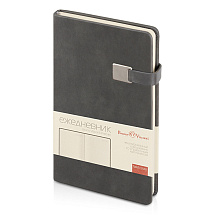 Ежедневник недатированный А5 Premier, серый
