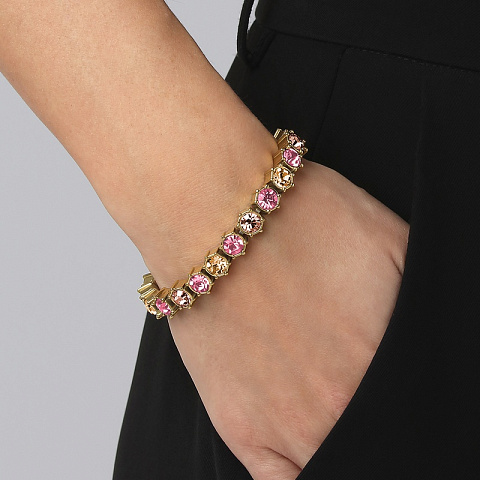 Браслет COURAGE SG LIGHT ROSE MIX - рис 3.