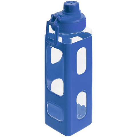 Бутылка для воды Square Fair, синяя - рис 2.
