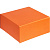Коробка Pack In Style, оранжевая - миниатюра