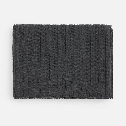 Шарф Metelitsa, темно-серый меланж - рис 2.