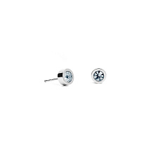 Пусеты Sky Blue 5х2.5 Fiore Luna SWE125 BS S