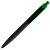 Ручка шариковая Prodir QS01 PRT-P Soft Touch, черная с зеленым - миниатюра - рис 5.