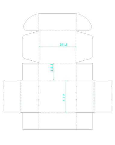 Коробка Grande, крафт - рис 4.