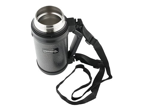 Термос из нерж. стали тм ThermoCafe HAMMP-1200-HT, 1.2L, серый - рис 3.