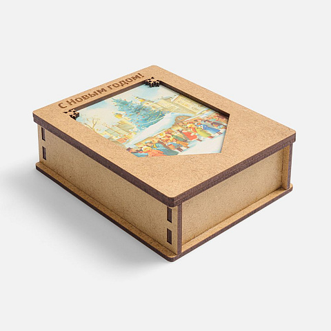 Деревянные флажки «Праздничные мотивы» - рис 4.