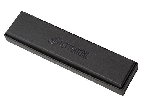 Шариковая металлическая ручка Siegfried, черный с серебристым слоем - рис 6.