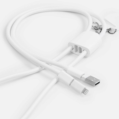 Кабель-ланьярд energyFlex Pro, белый - рис 6.