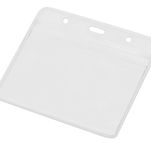 Бейдж Crystal Flat 115*101 мм (внут.размер 107*70 мм), прозрачный