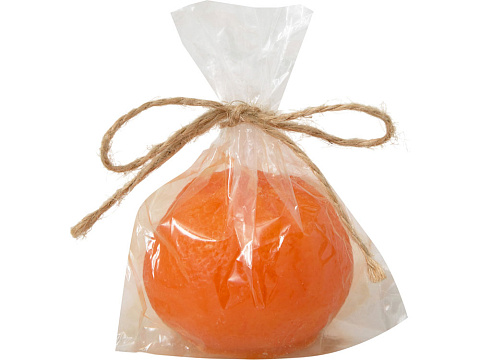 Свеча Мандарин, оранжевый - рис 5.