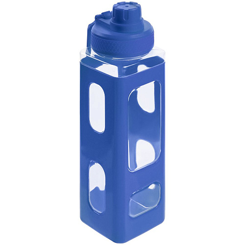 Бутылка для воды Square Fair, синяя - рис 3.