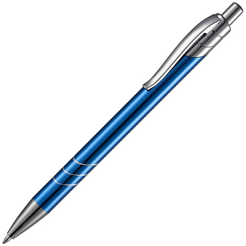 Ручка шариковая Underton Metallic, синяя - рис 2.