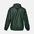 Ветровка унисекс Shield, темно-зеленая - миниатюра - рис 3.