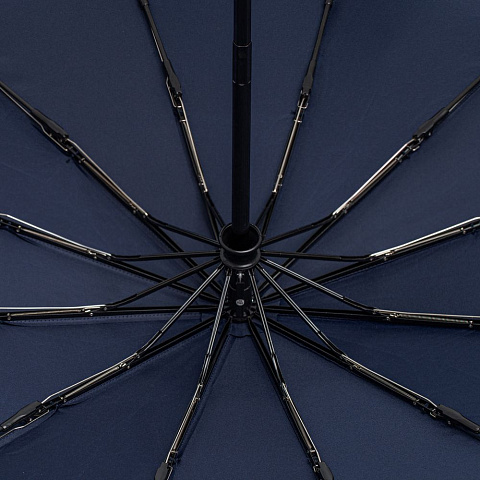 Зонт складной Fiber Magic Major, темно-синий - рис 7.