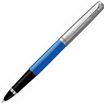 Ручка-роллер Parker Jotter Originals Blue Chrom CT , стержень: M, цвет чернил: black, в подарочной упаковке