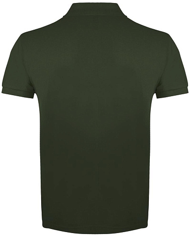 Рубашка поло мужская Prime Men 200 темно-зеленая - рис 3.
