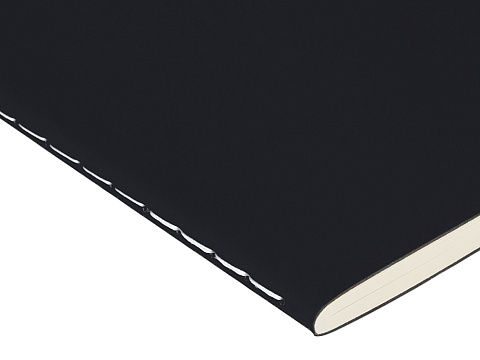 Скетчбук Sketch & Art в мягком переплете 178х230 мм, 32 л. бежевой бумаги 100 г/м2, черный - рис 3.