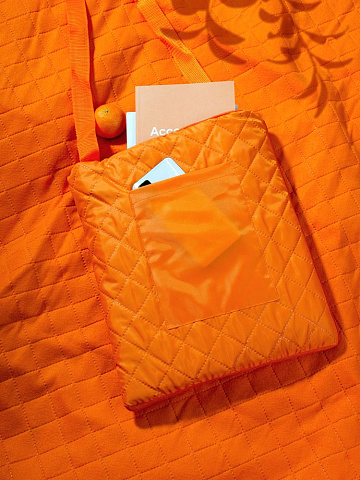 Плед для пикника Soft & Dry, темно-оранжевый - рис 6.