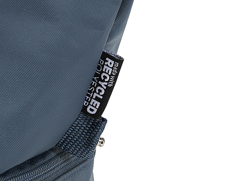 Trip Aware™ дорожная косметичка из переработанного материала 6 л, серо-синий - рис 4.