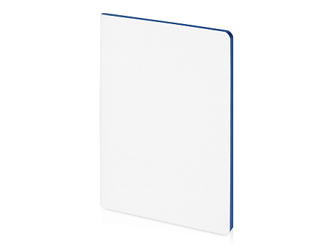 Бизнес-тетрадь А5 Pragmatic Contrast, 40 листов в клетку, белый с голубым срезом