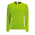 Футболка с длинным рукавом Sporty LSL Women, зеленый неон - миниатюра
