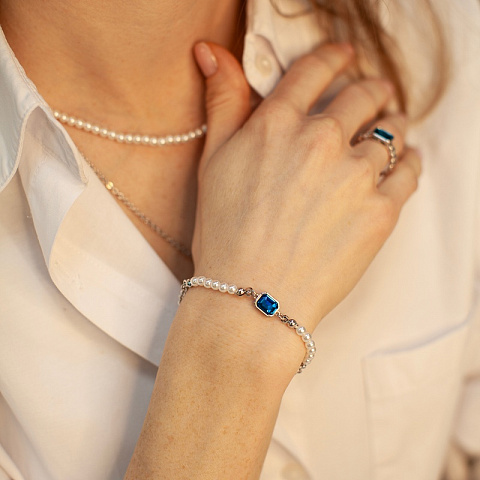 Браслет SAPPHIRE Fiore Luna *CCH03676-06 - рис 2.