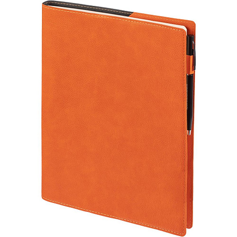Ежедневник в суперобложке Brave Book, недатированный, оранжевый - рис 2.