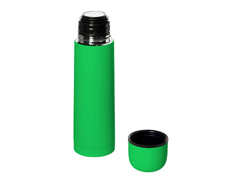 Термос Ямал Soft Touch, 500мл, зеленый классический - рис 2.