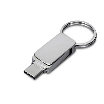 Флешка Mercury на 64 Гб, серебристый