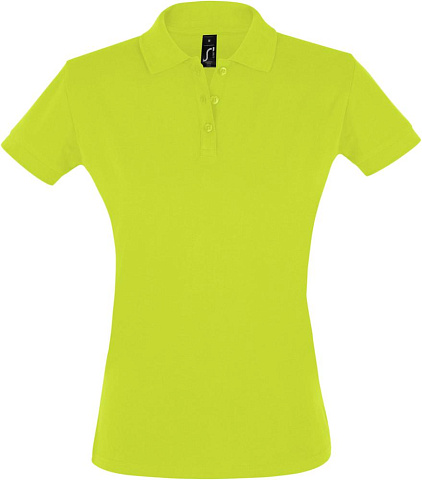 Рубашка поло женская Perfect Women 180 зеленое яблоко - рис 2.