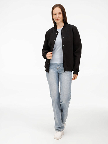 Бомбер унисекс AtmosWear, черный - рис 14.