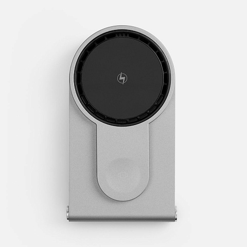 Складная станция беспроводной зарядки transForm, серый металлик - рис 4.