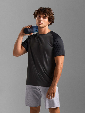 Футболка спортивная унисекс Vortex, молочно-белая - рис 7.