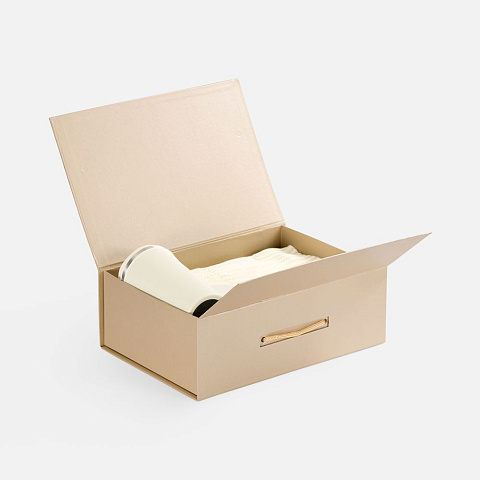 Коробка Portfolio, бежевая - рис 4.