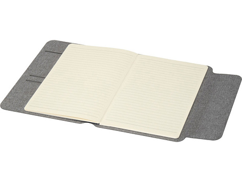 Портфолио A5 Andean из переработанного ПЭ, серый - рис 5.