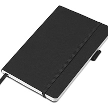 Блокнот Vision Trend А5 в гибкой обложке, черный