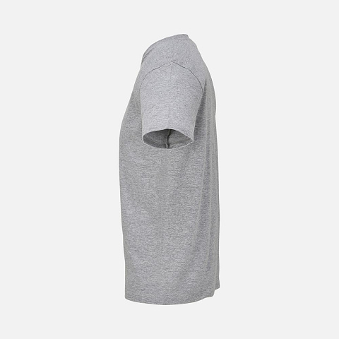 Футболка унисекс Regent с V-образным вырезом, серый меланж - рис 4.