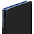 Ежедневник Flexpen Black, недатированный, черный с синим - миниатюра - рис 4.