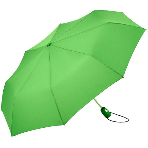 Зонт складной AOC, светло-зеленый - рис 2.