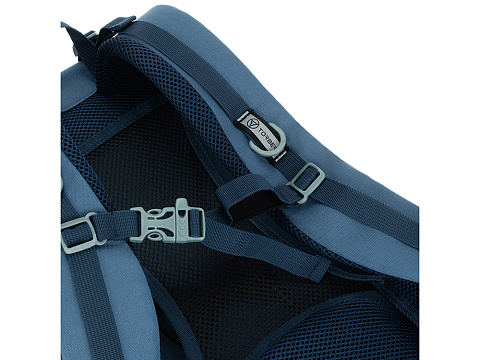 Туристический рюкзак TORBER КЕМПИНГ, синий, полиэстер, 31 х 51 х 14 см - рис 9.