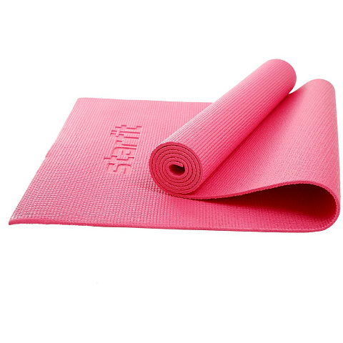 Коврик для йоги и фитнеса Core, розовый - рис 2.