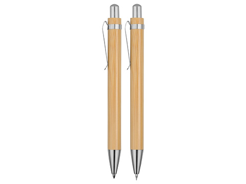 Набор Bamboo шариковая ручка и механический карандаш - рис 4.